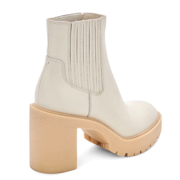 Dolce vita Caster H20 Booties Sz 7 Ivory Leather, used twice - Picture 11 of 14